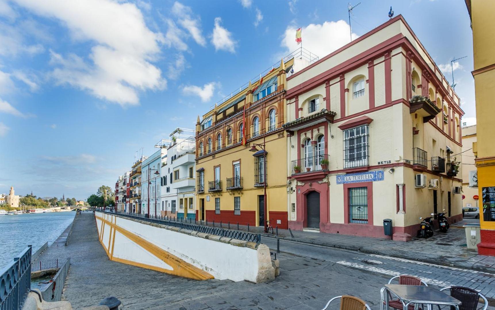 Sunterrace Loft-Triana'S Star, 10' From City Center! Севілья Екстер'єр фото